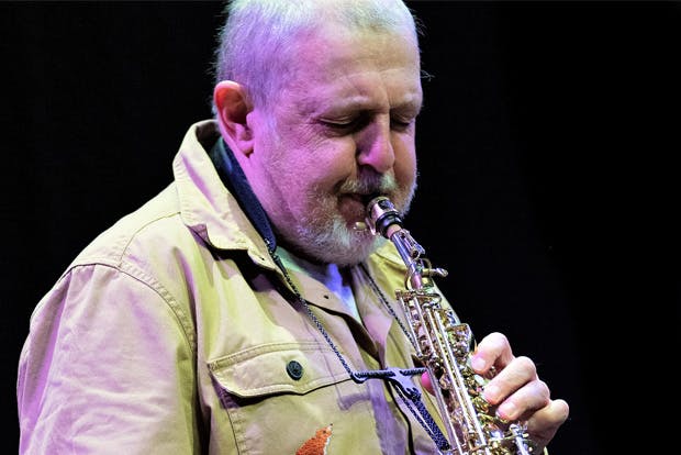 Jazz saxophonist Paul Dunmall