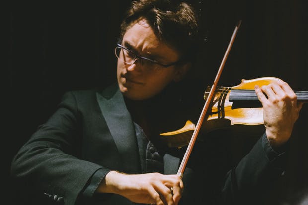 Violinist Maciej Rzepczyk