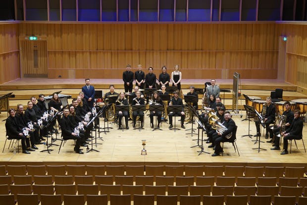RBC Brass Band in the Bradshaw Hall