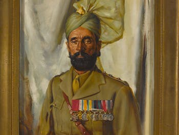 P18.2:  Subadar Khudadad Khan VC, 10th Baluch Regiment, 1935 (NAM)