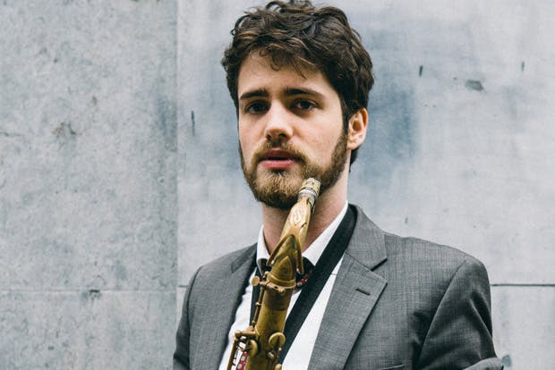 Saxophonist Gideon Tazelaar