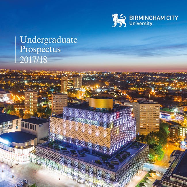 cover of BCU Undergraduate guide
