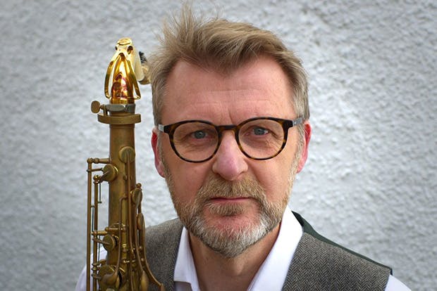 Portrait of jazz tutor Andrew Tweed
