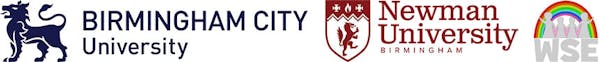 BCU, Newman University and WSE Logos