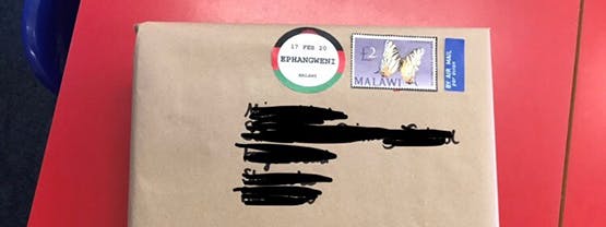 Parcel from Malawi