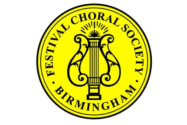 BFSC logo including the text "Birmingham Festival Chorus Society"