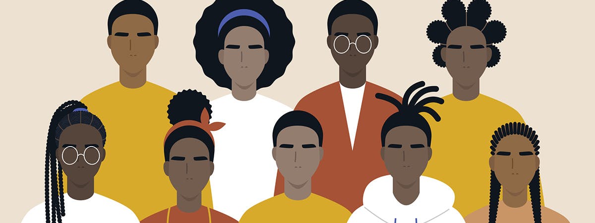 Examining what it's like to be black in Britain.