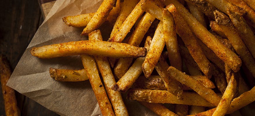 Burger article fries