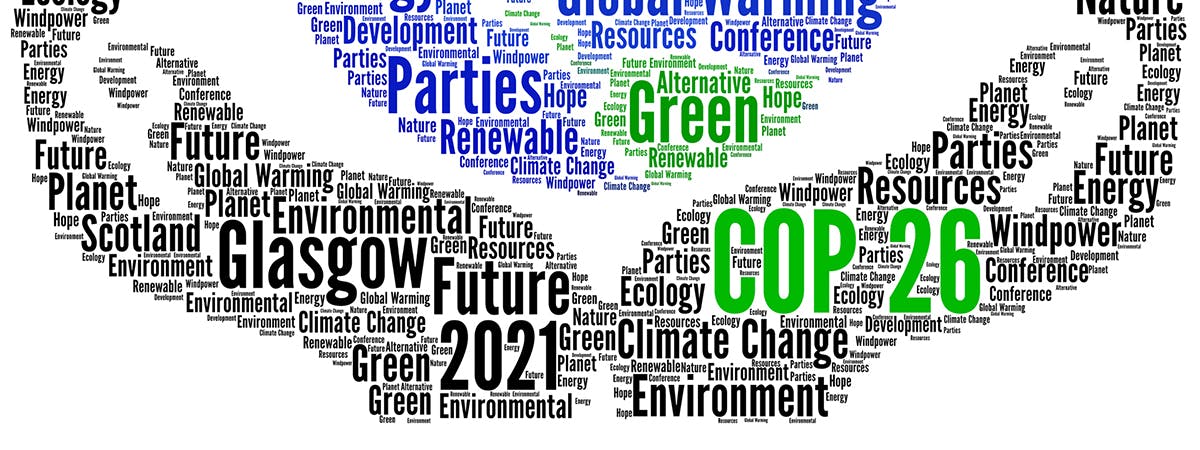 Image representing climate change and the COP26 conference.