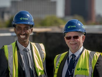 City south topping out news