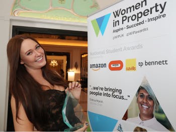 Elsie Gribbon at the Women in Property National Student Awards 2023