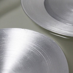 A set of metal plates