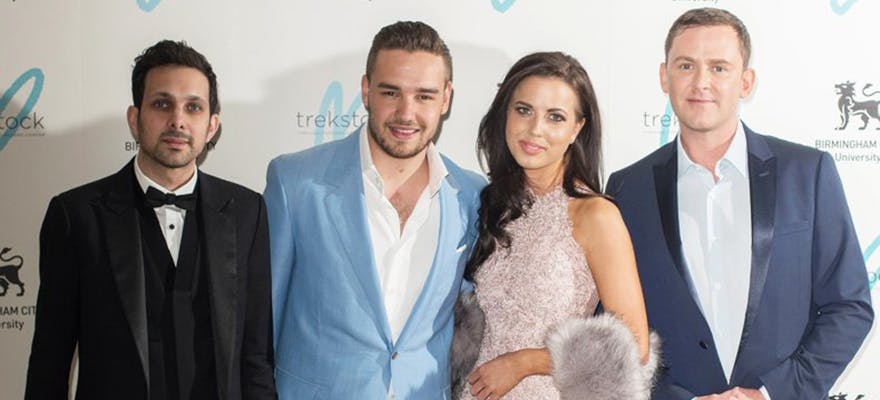 Photo from Great Gatsby Ball hosted by Radio One DJ Scott Mills, with appearances from One Direction stars Liam Payne, Niall Horan, Louis Tomlinson as well as magician Dynamo.