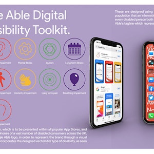 Final year design work for Google Able Digital Accessibility Toolkit