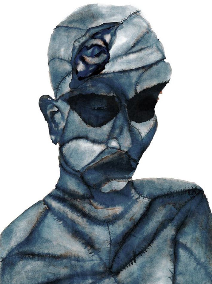 Illustration Frankenstein