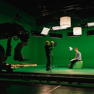 TV Studio B (Giant Green Screen)