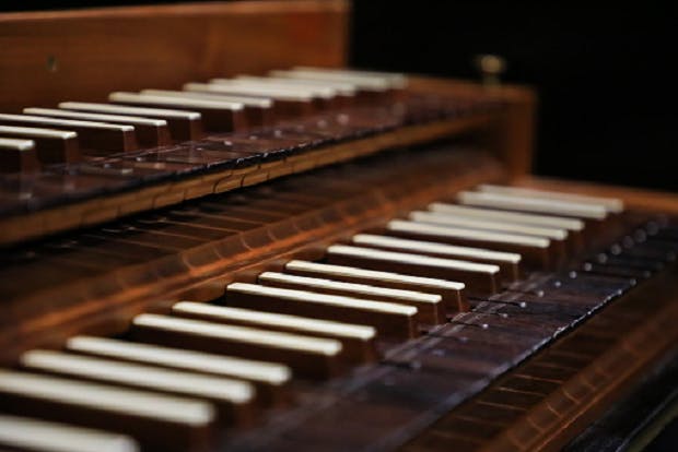 An 18th century Harpsichord