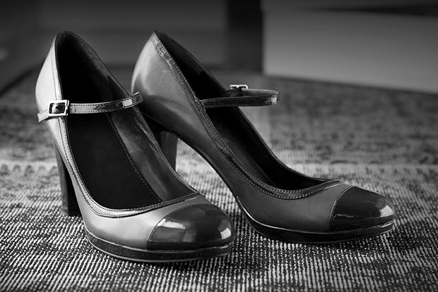 Pair of 1930s ladies' shoes