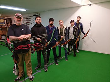 Engineering students at Lichfield Archers
