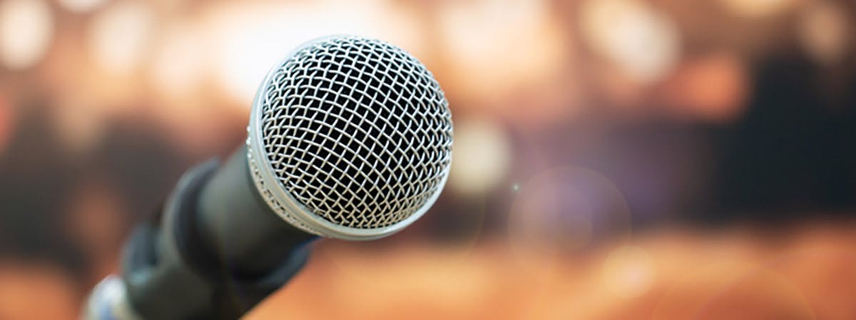 Lecture microphone - header