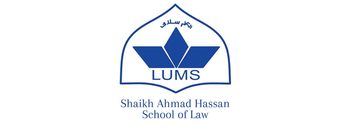 LUMS logo - Shaikh Ahmad Hassan School of Law