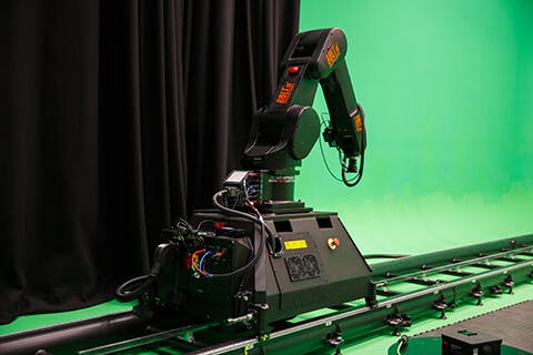 Parkside - Studio B with green screen and BOLT JR+ high-speed camera robot
