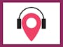 Audio guide location icon