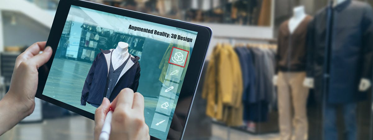 This knowledge transfer partnership with Murray Uniforms uses augmented reality to improve their designs.