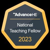 National teaching fellowship badge