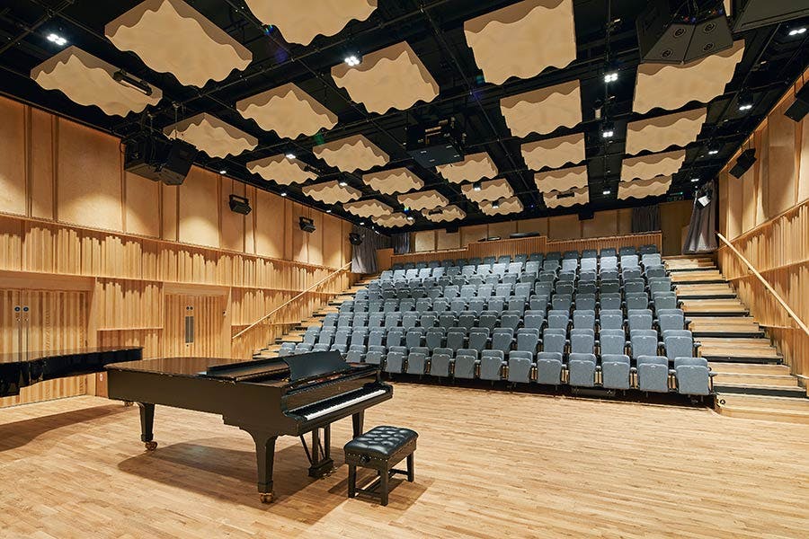 150 seat Recital Hall