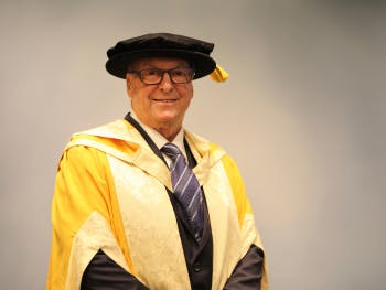 Phil Dudderidge, Chairman of Focusrite and BCU honorary doctorate recipient