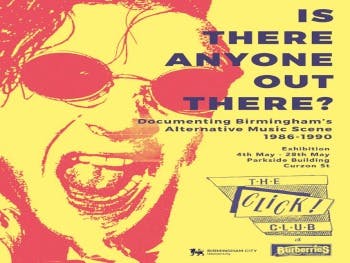 'Is there anyone out there' exhibition poster