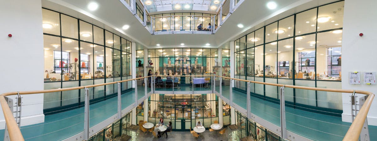 Image of the School of Jewellery Atrium