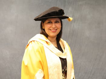 Shaherazad Umbreen honorary doctorate recipient at Birmingham City University (BCU)