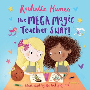 Student work - book cover for the Mega Magic Teacher Swap