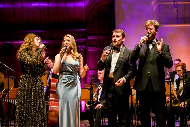 Down for the Count recreate the music of Nat ‘King’ Cole, Billie Holiday, Ella Fitzgerald, Frank Sinatra and many more in a luscious 30-piece orchestral setting 