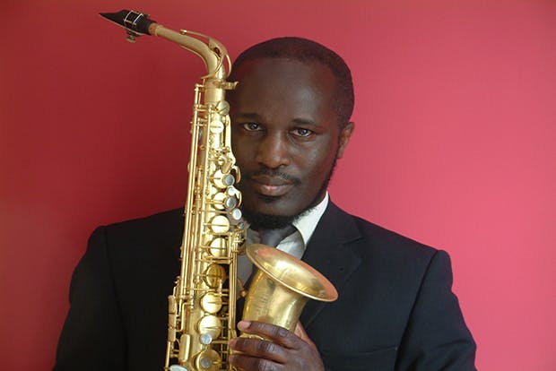 Jazz saxophonist Tony Kofi
