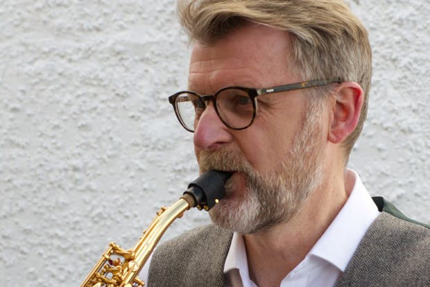 Saxophonist Andy Tweed