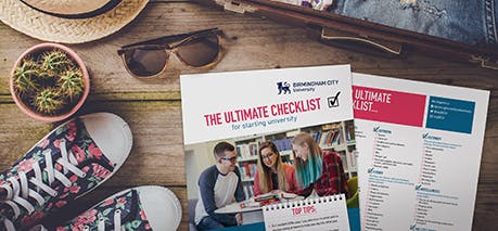What to take to university checklist